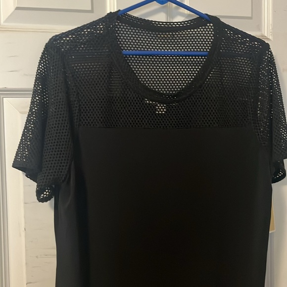 Michael Kors fishnet black dress xl - Picture 3 of 5